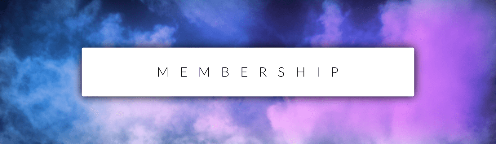 Membership Banner